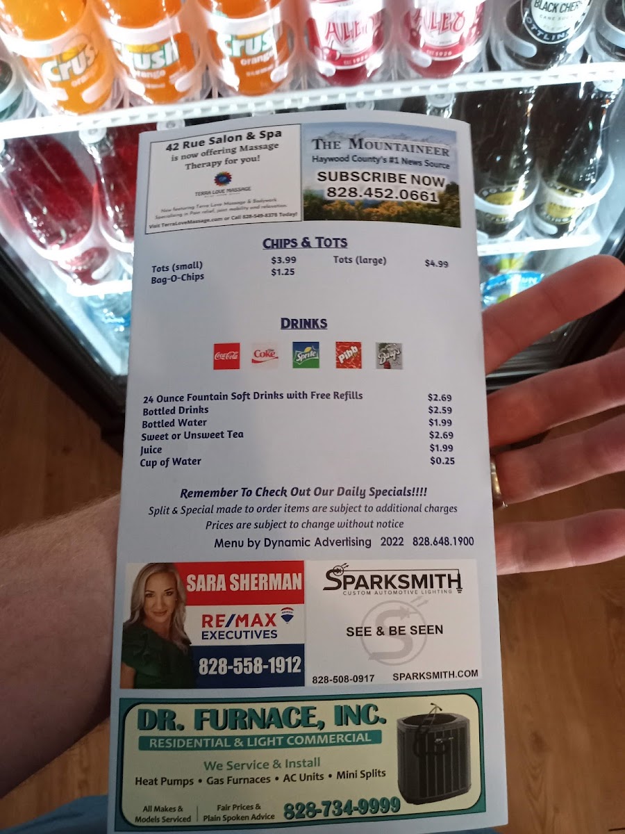Smoky Mountain Sub Shop by Sandwich Mamas Photo Menu 9