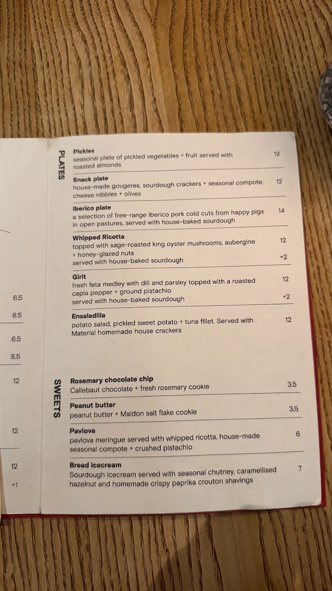 Material Photo Menu 1