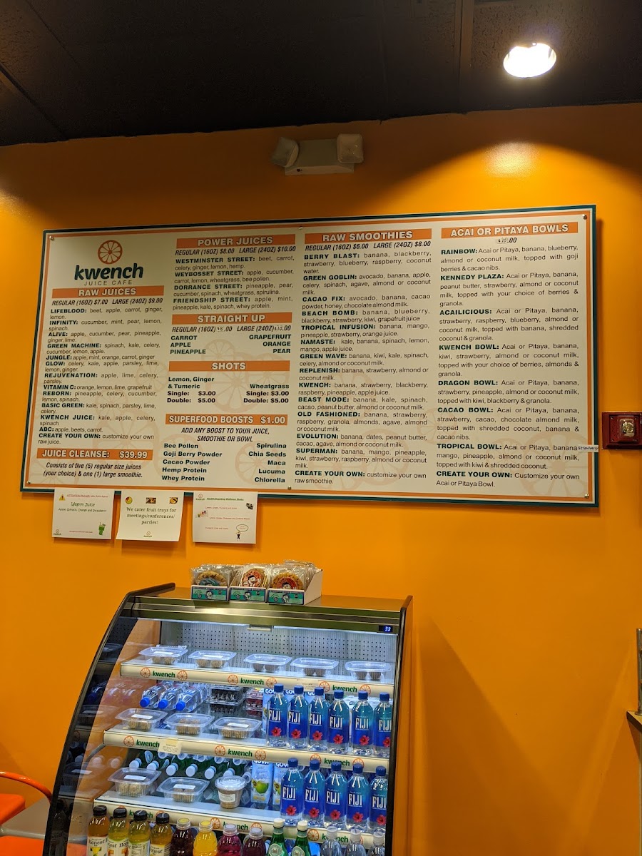 Kwench Juice Cafe Photo Menu 10