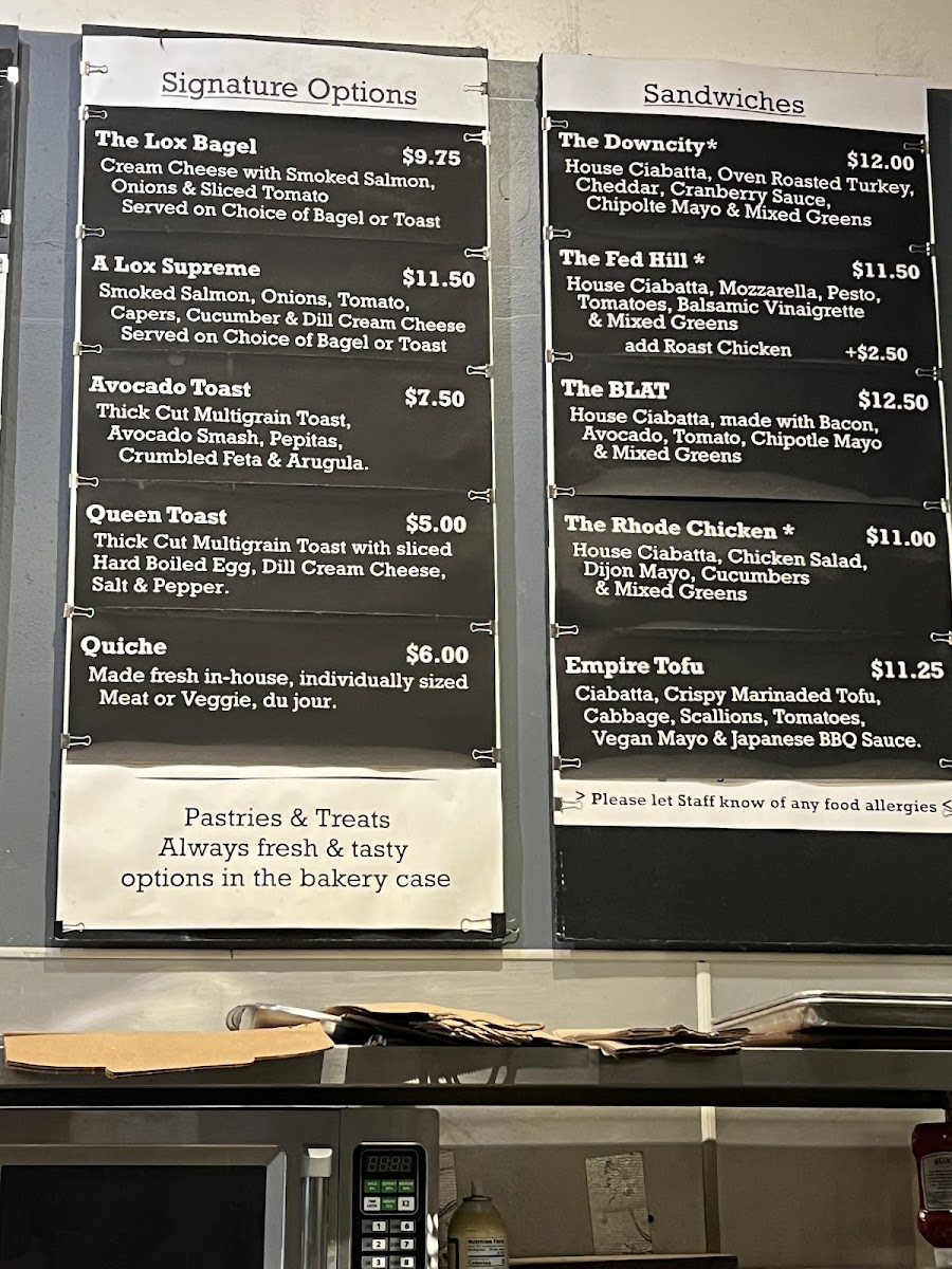 Kwench Juice Cafe Photo Menu 2