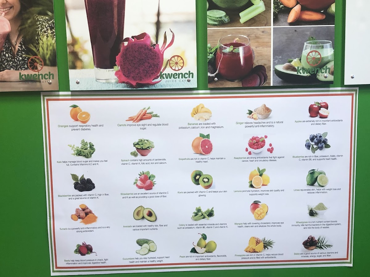 Kwench Juice Cafe Photo Menu 8