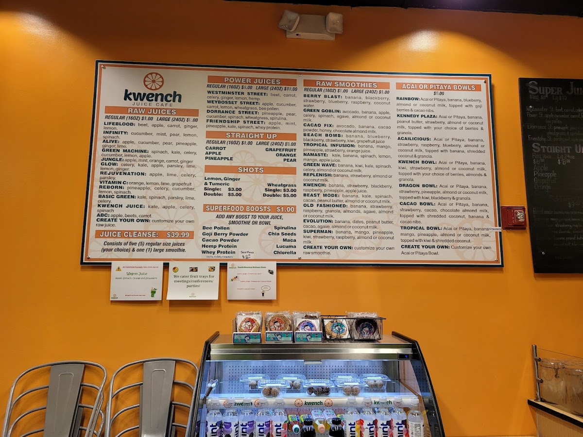 Kwench Juice Cafe Photo Menu 9