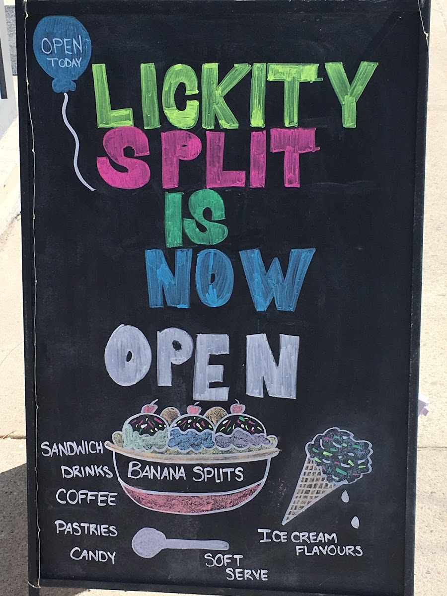 Lickity Split Ice Cream in Beeton Photo Menu 10