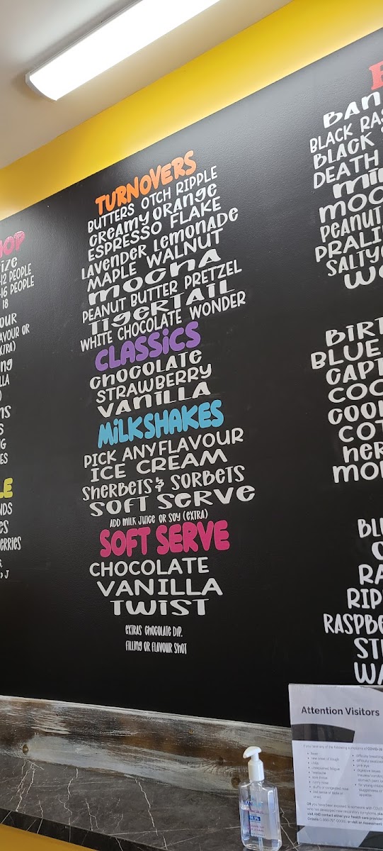 Lickity Split Ice Cream in Beeton Photo Menu 5
