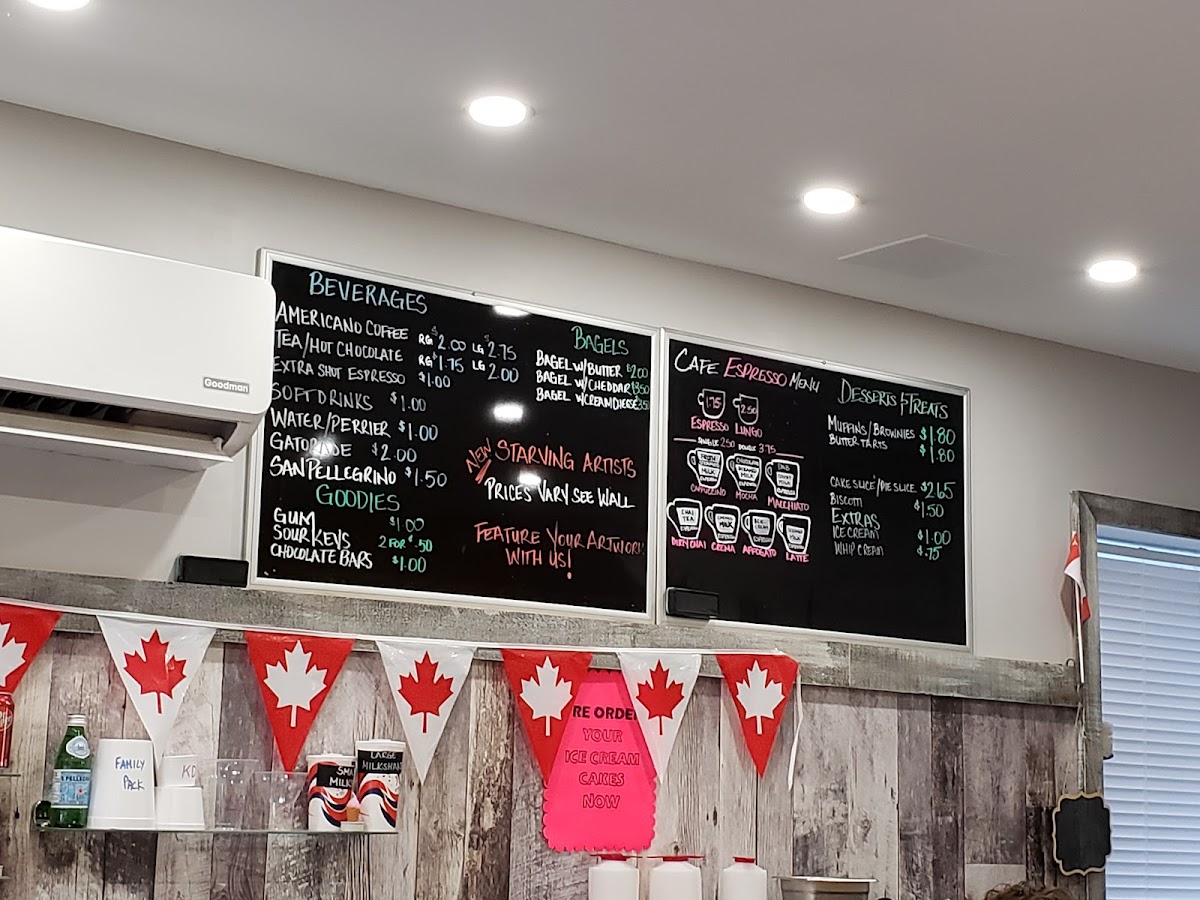 Lickity Split Ice Cream in Beeton Photo Menu 6
