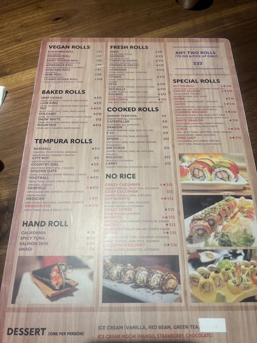 Tsunami sushi Photo Menu 7