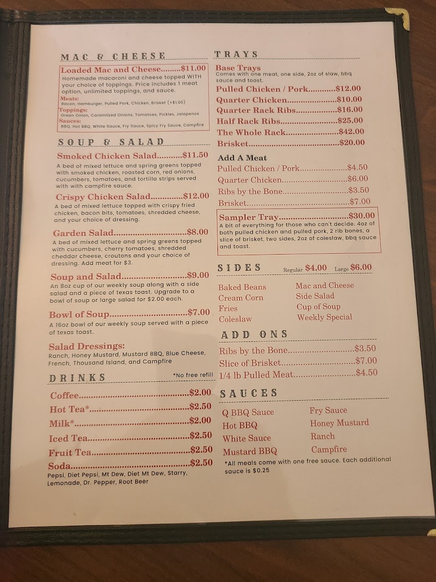 Q Barbecue Co. Photo Menu 7