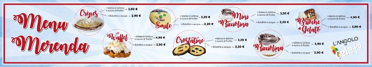 L'angolo del gelato - Piancastagnaio Photo Menu 2