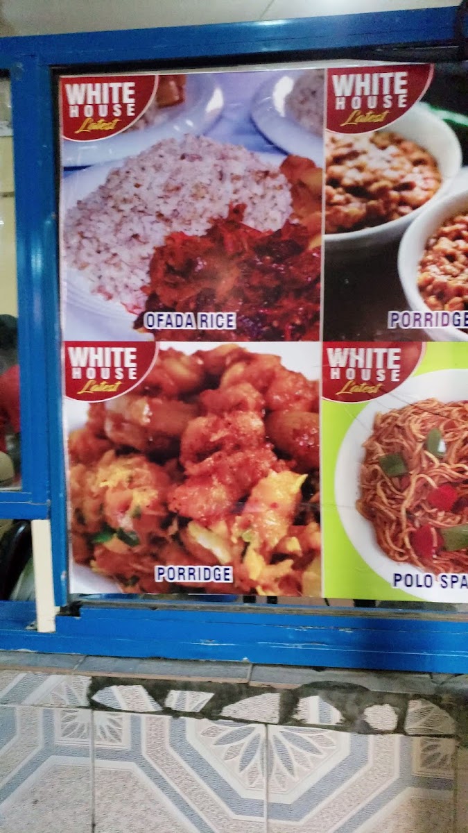 White House Restaurant Photo Menu 2