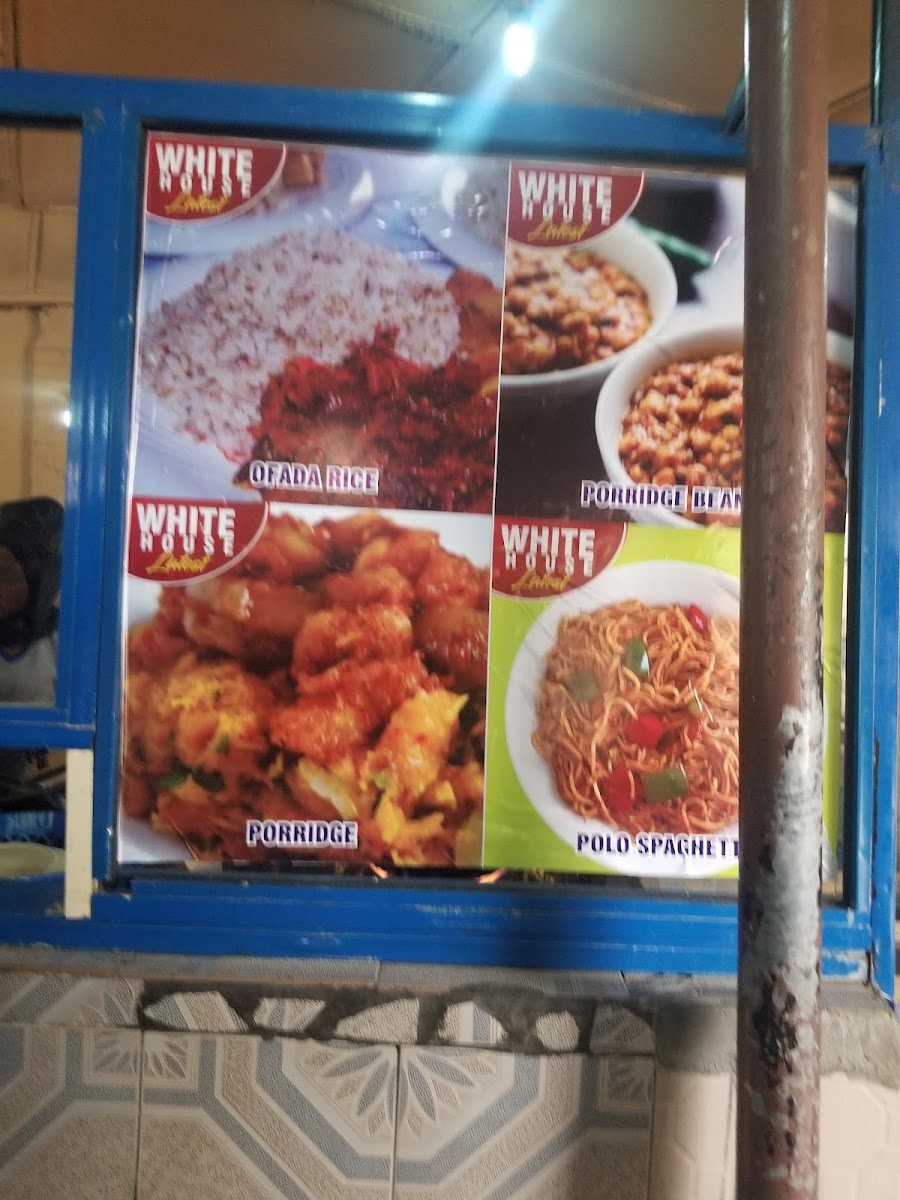 White House Restaurant Photo Menu 3