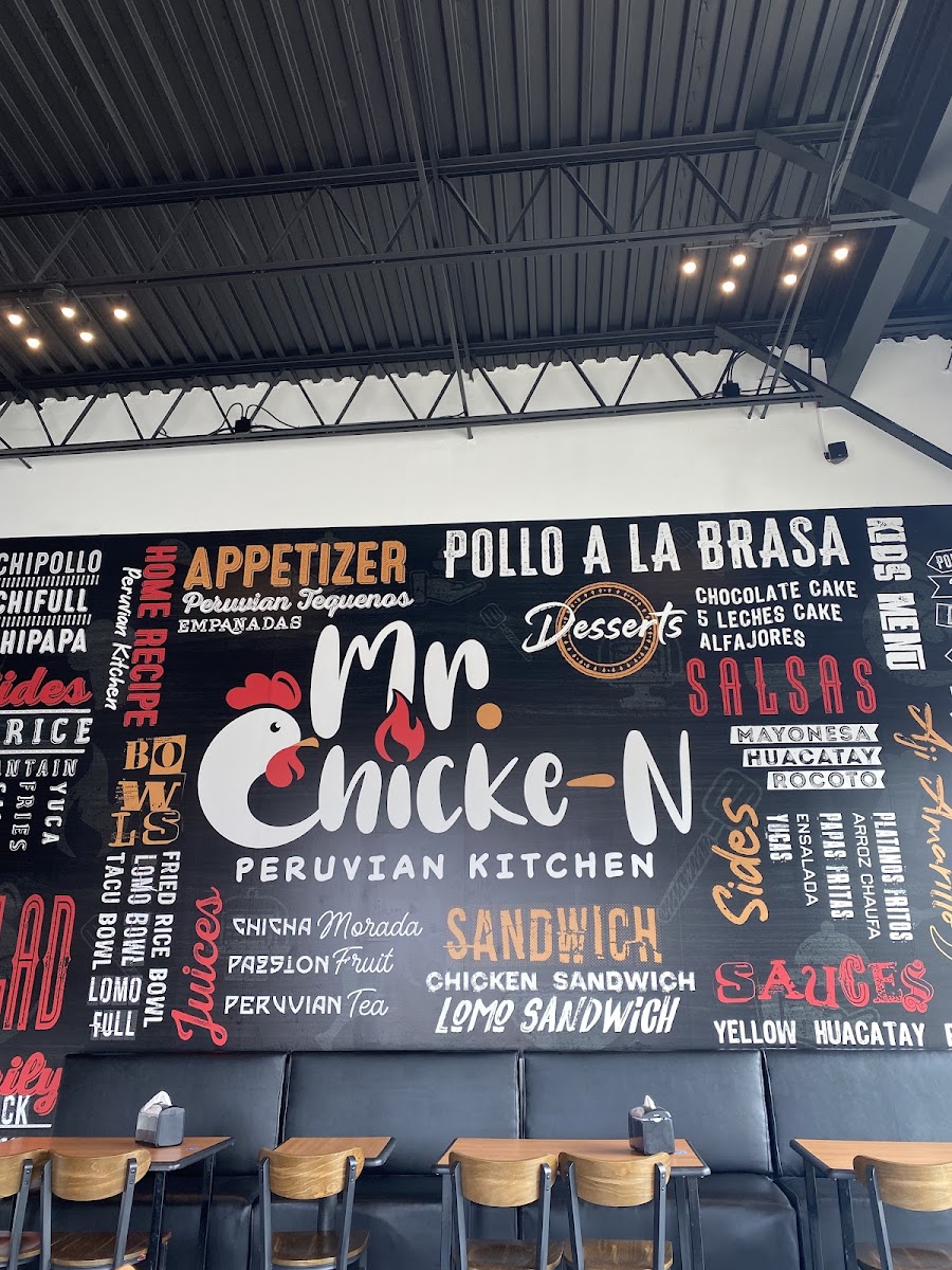 Mr. Chicken peruvian restaurant Photo Menu 5
