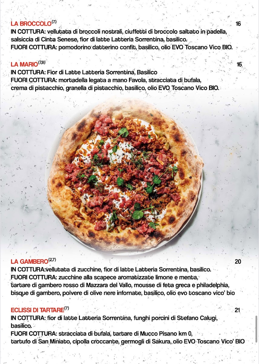 Acqva & Farina Pizzeria Photo Menu 2