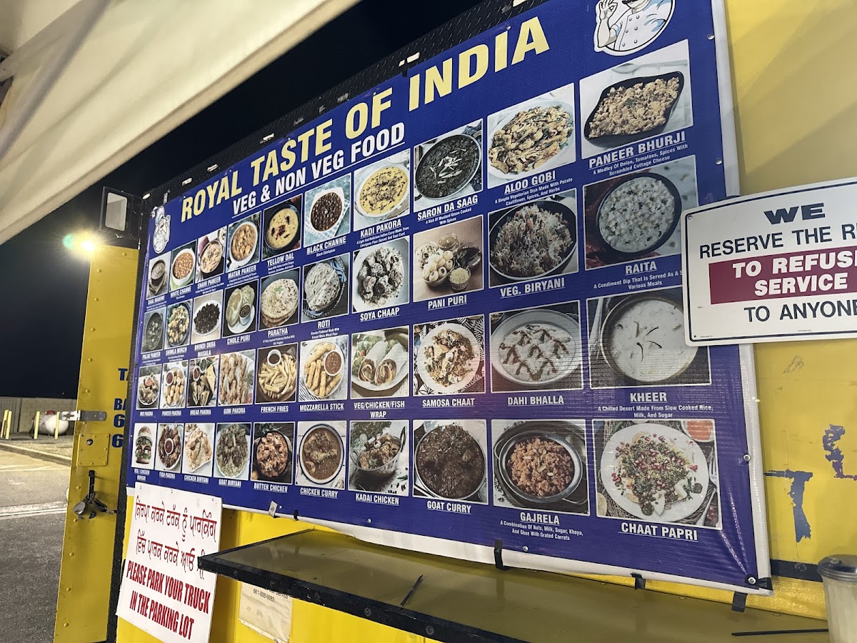 Royal taste of india Photo Menu 5