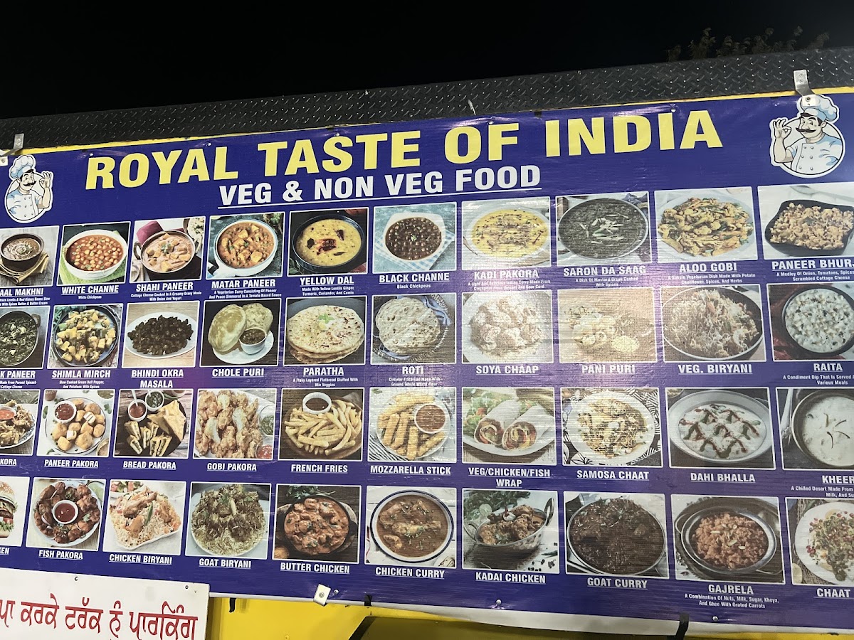 Royal taste of india Photo Menu 8
