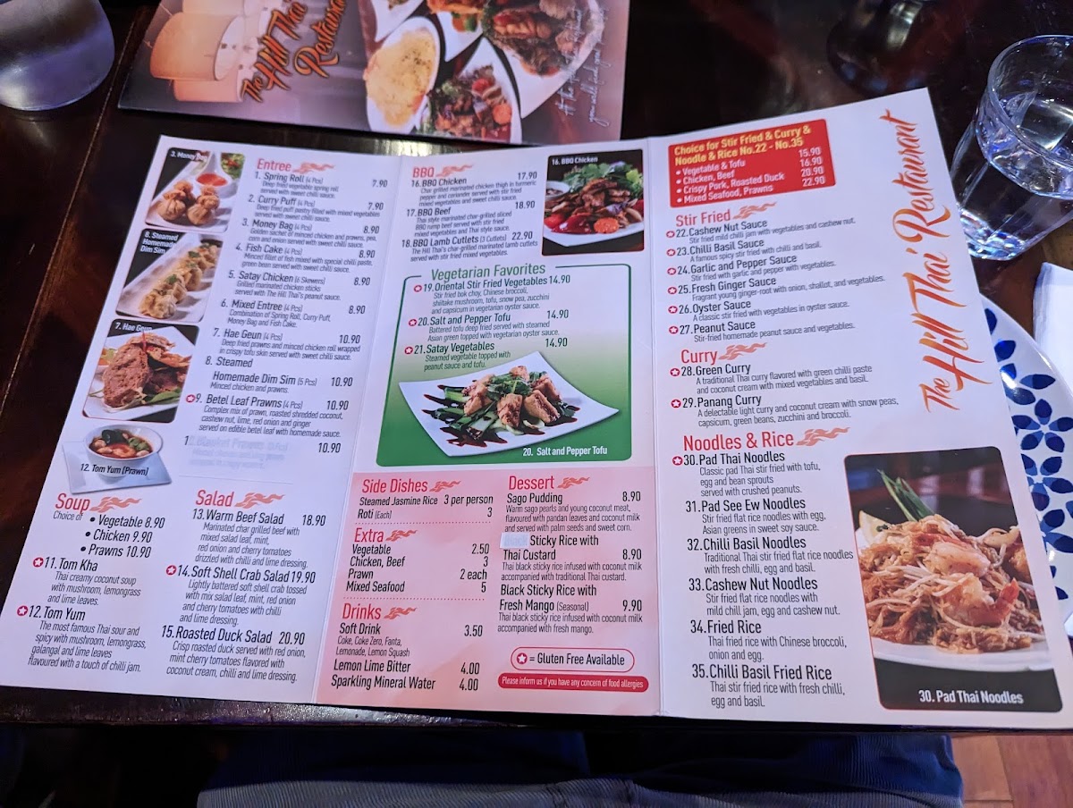The Hill Thai Restaurant Photo Menu 3
