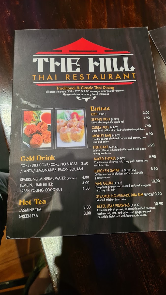 The Hill Thai Restaurant Photo Menu 4