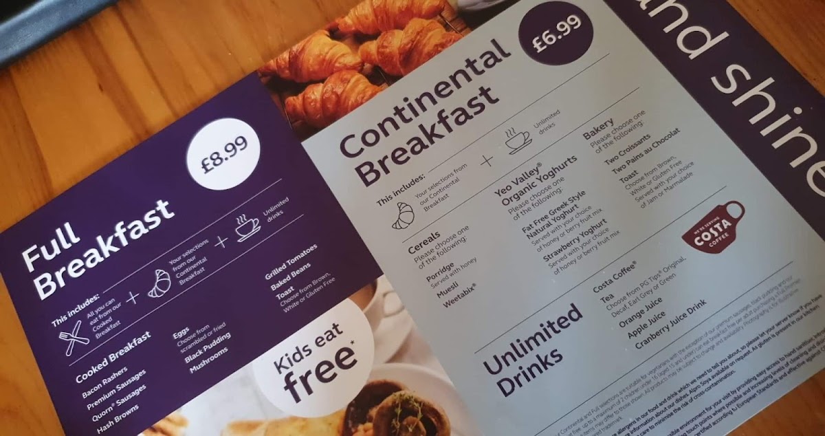 The Lydiard Beefeater Photo Menu 4