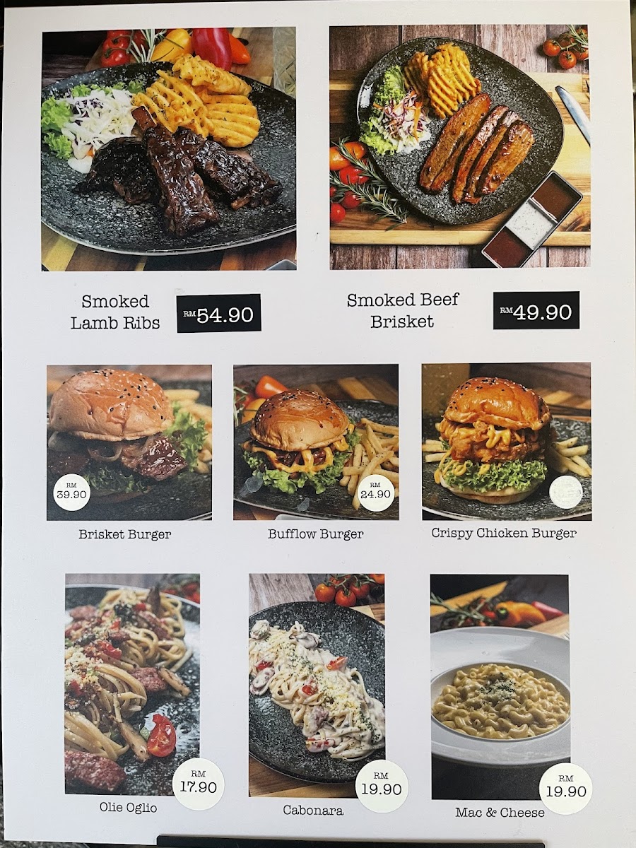 FLOW BANGI Smoke & Brew Photo Menu 2