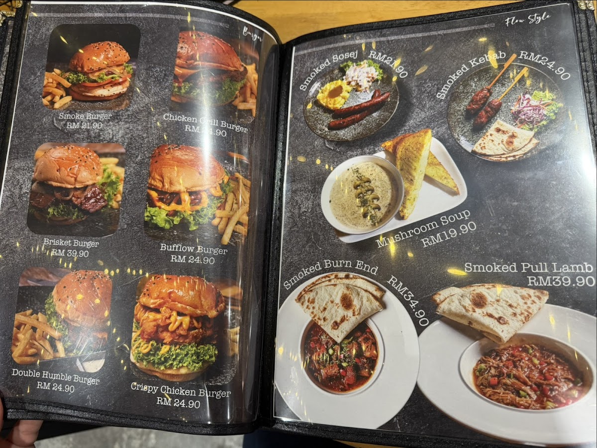 FLOW BANGI Smoke & Brew Photo Menu 3