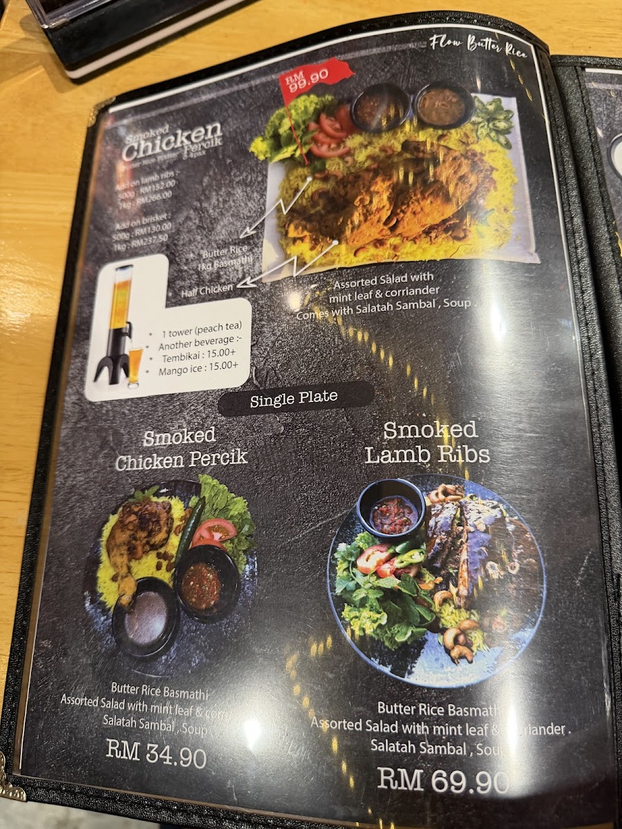FLOW BANGI Smoke & Brew Photo Menu 4