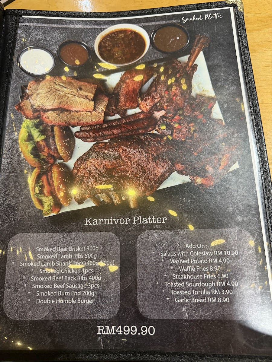 FLOW BANGI Smoke & Brew Photo Menu 7