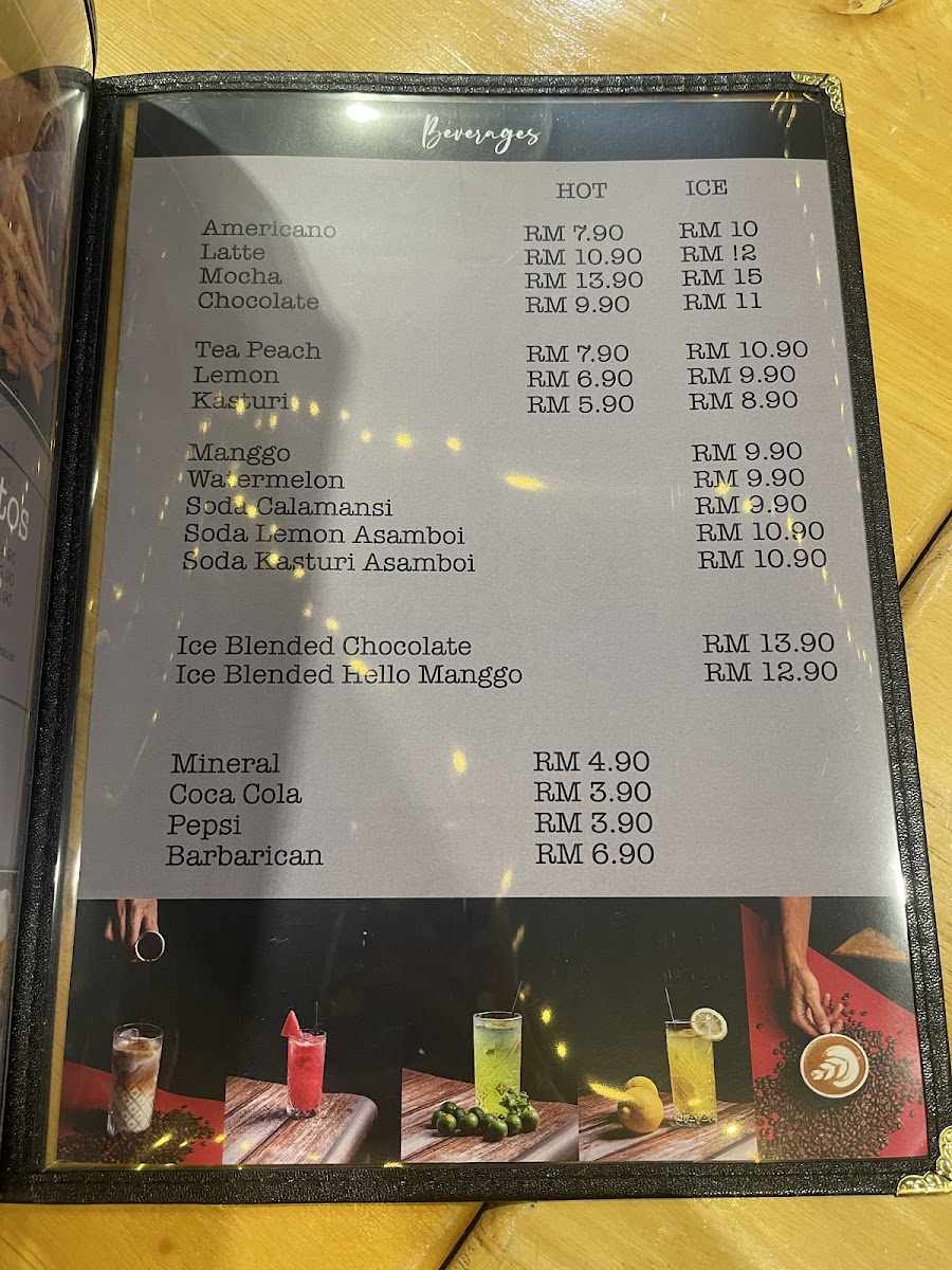 FLOW BANGI Smoke & Brew Photo Menu 9