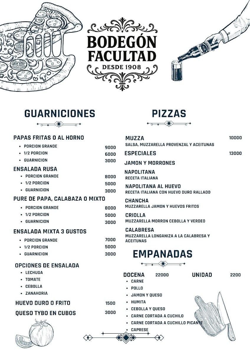 Bodegón Antigua Facultad Photo Menu 3