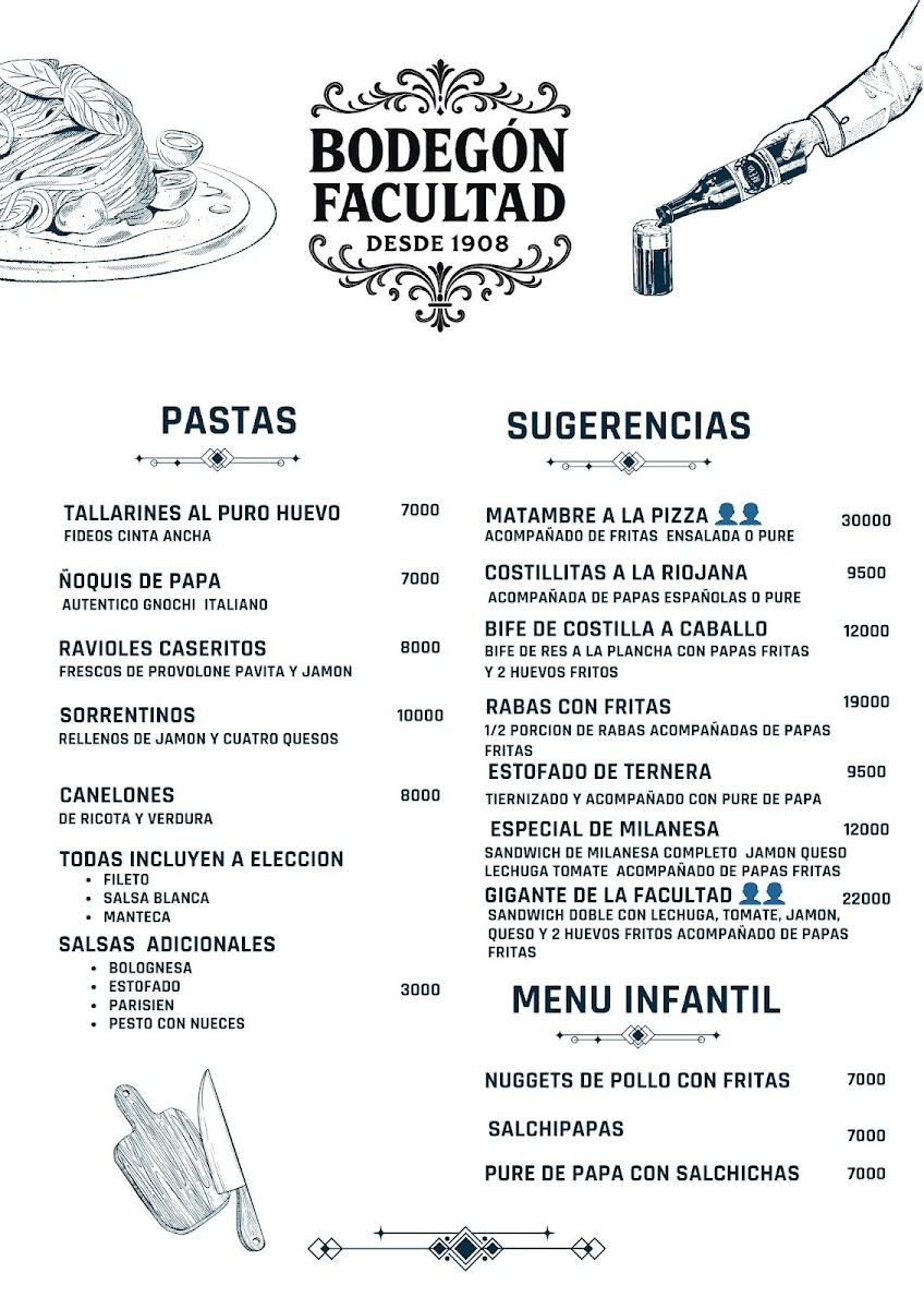 Bodegón Antigua Facultad Photo Menu 4