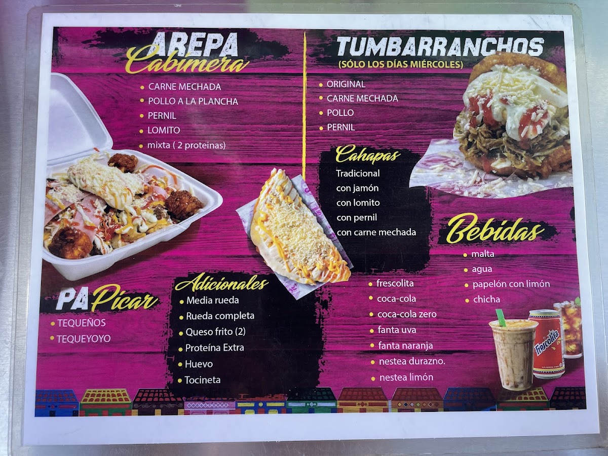 Los cuchos Venezuelan food Photo Menu 1