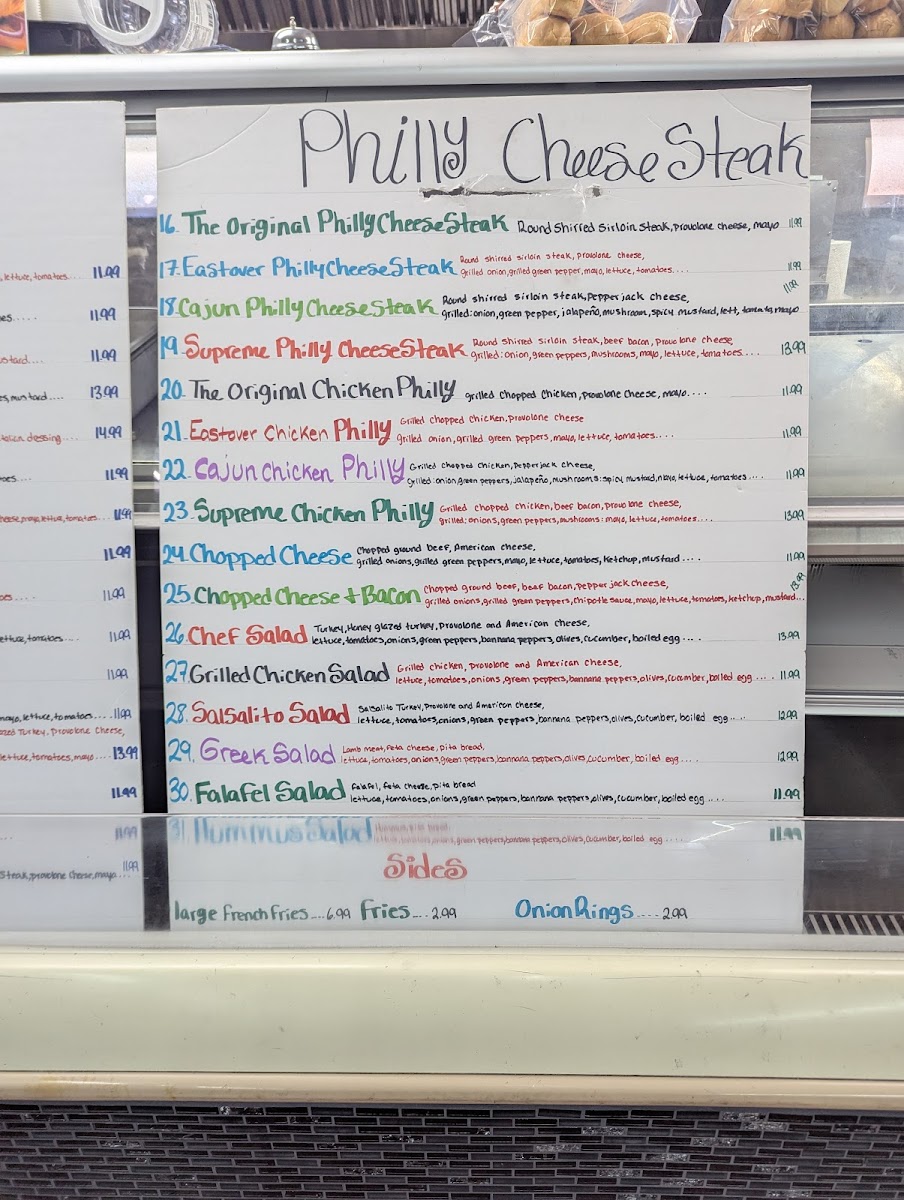 Eastover Deli & C-Store Photo Menu 4