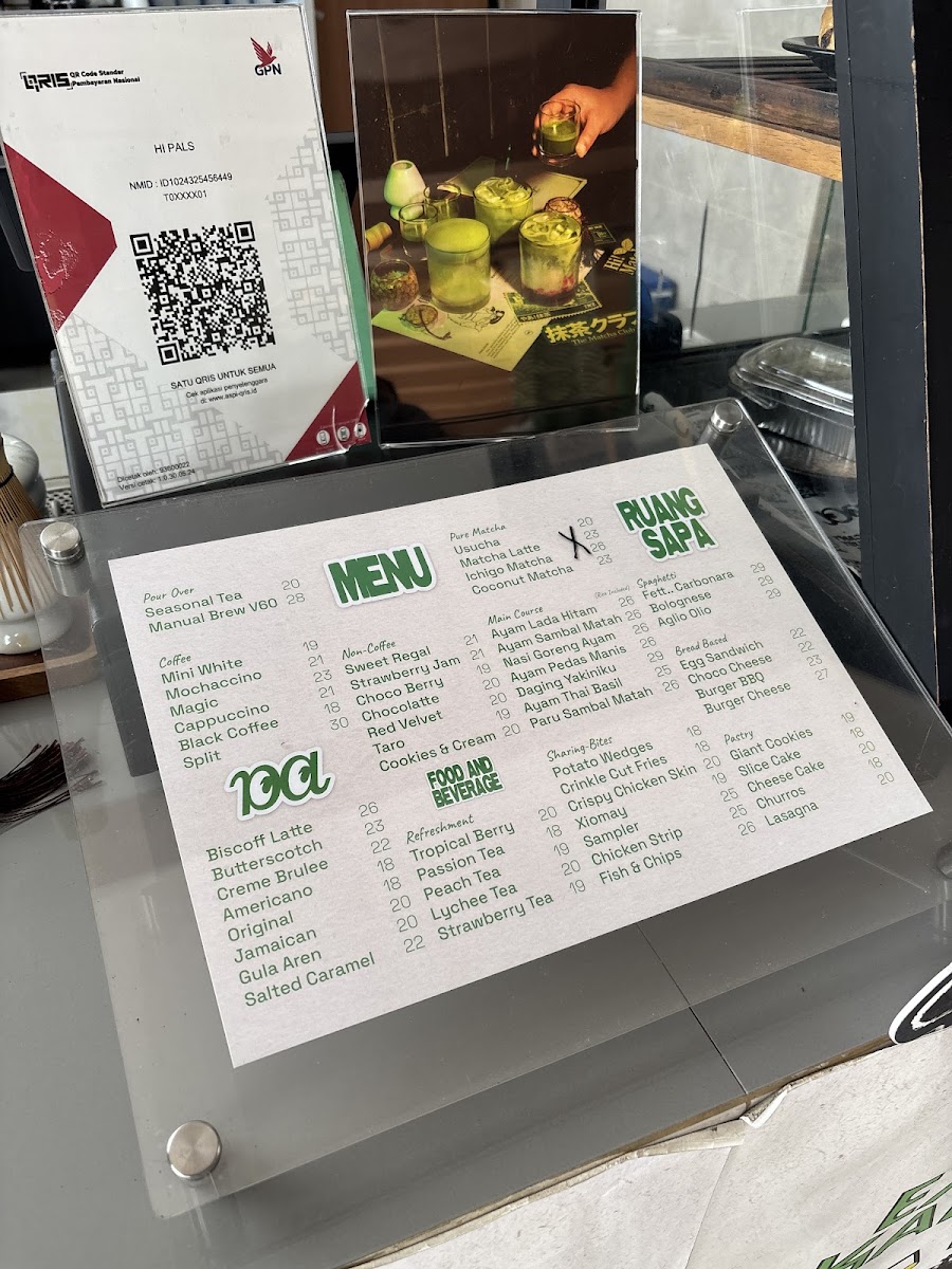 Hi Pals Coffee Photo Menu 1