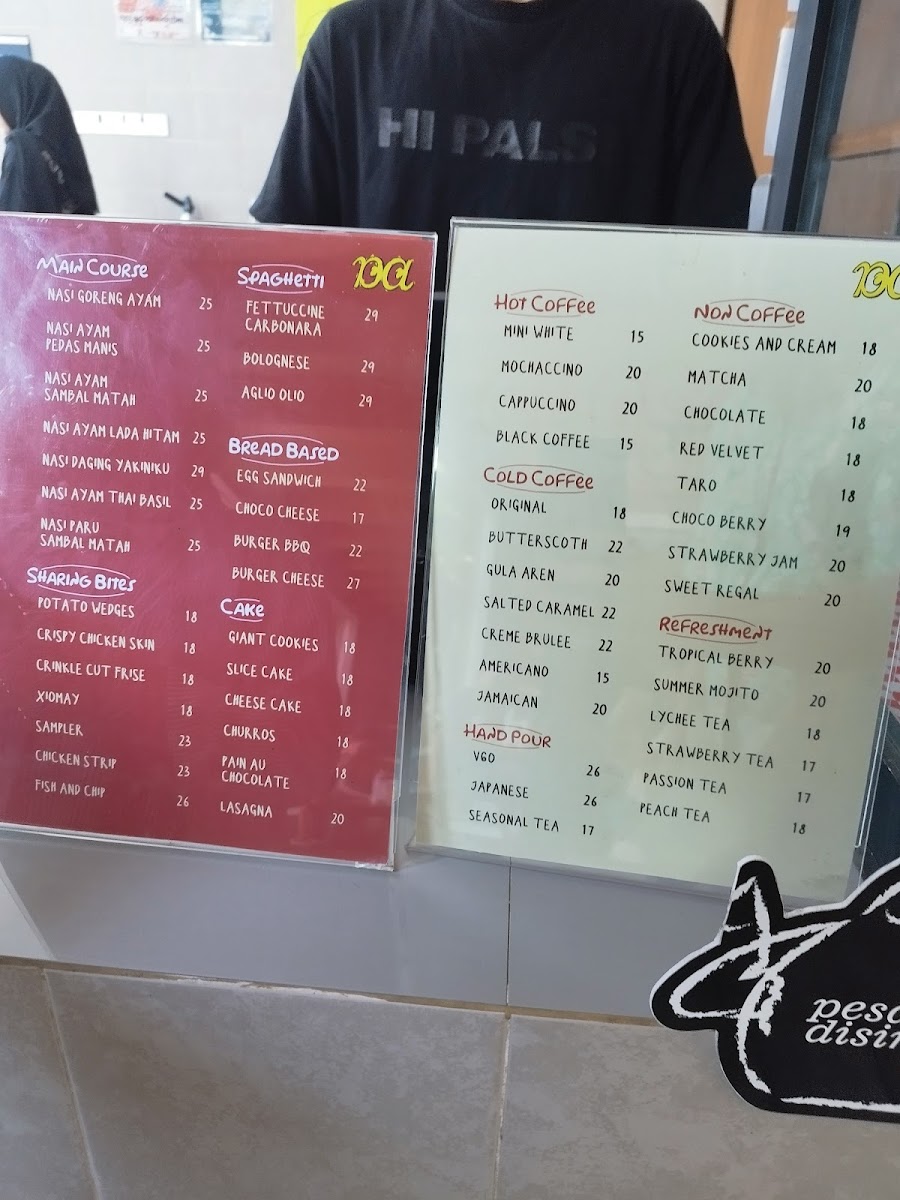 Hi Pals Coffee Photo Menu 5