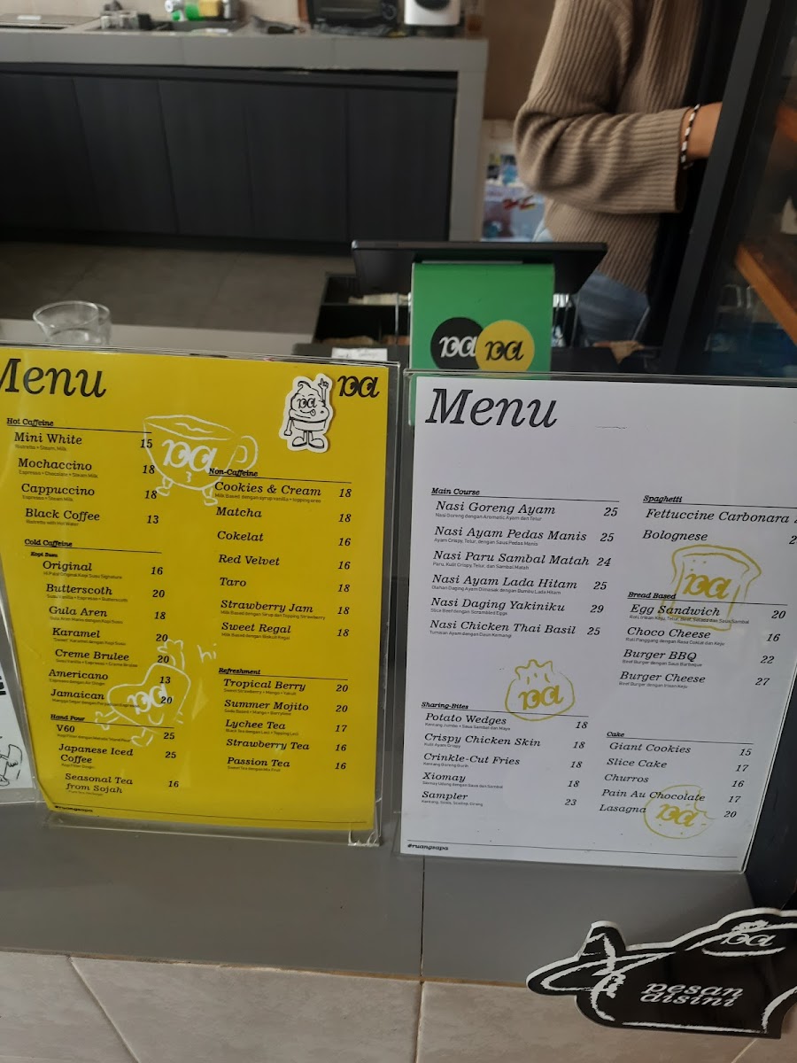 Hi Pals Coffee Photo Menu 8