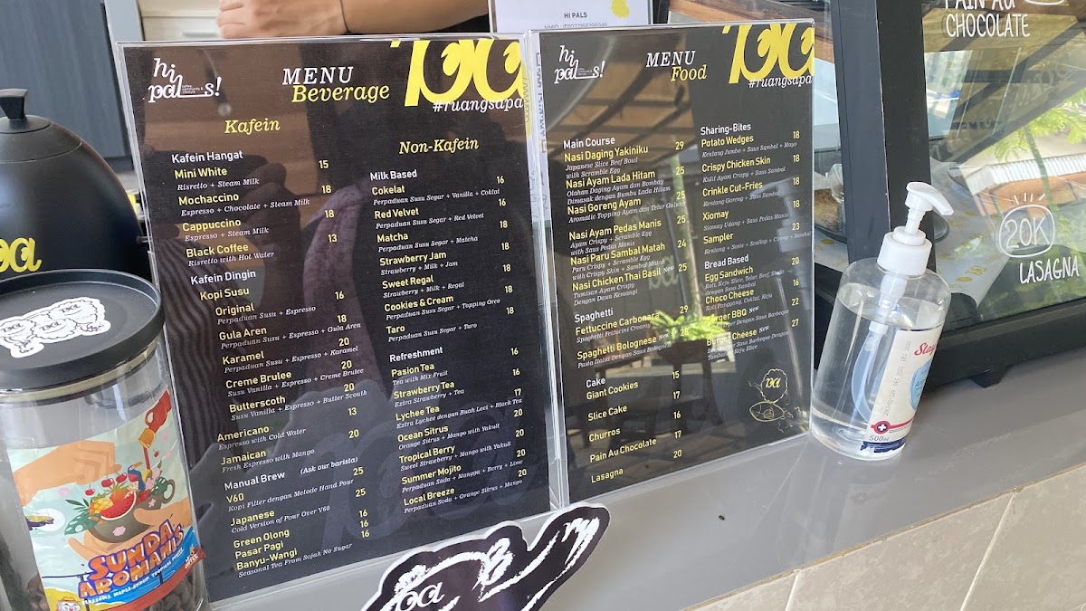 Hi Pals Coffee Photo Menu 9