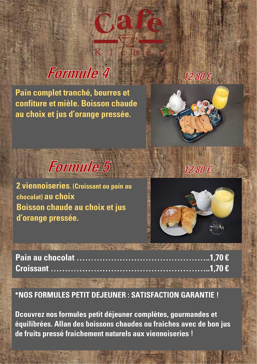 Café KLEBER Photo Menu 7
