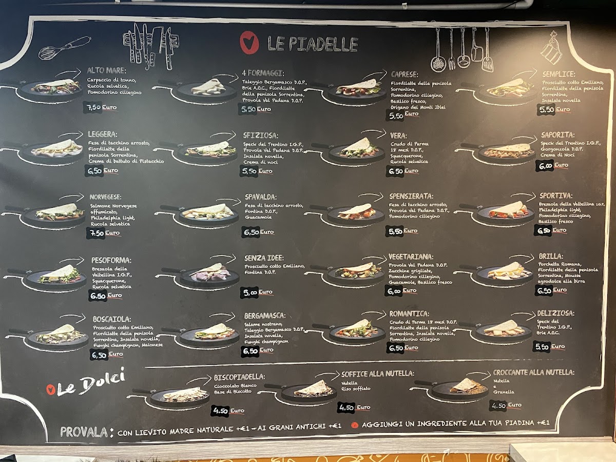 La Piadella Photo Menu 10