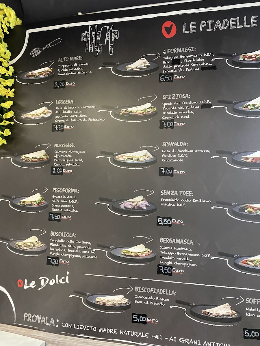 La Piadella Photo Menu 6