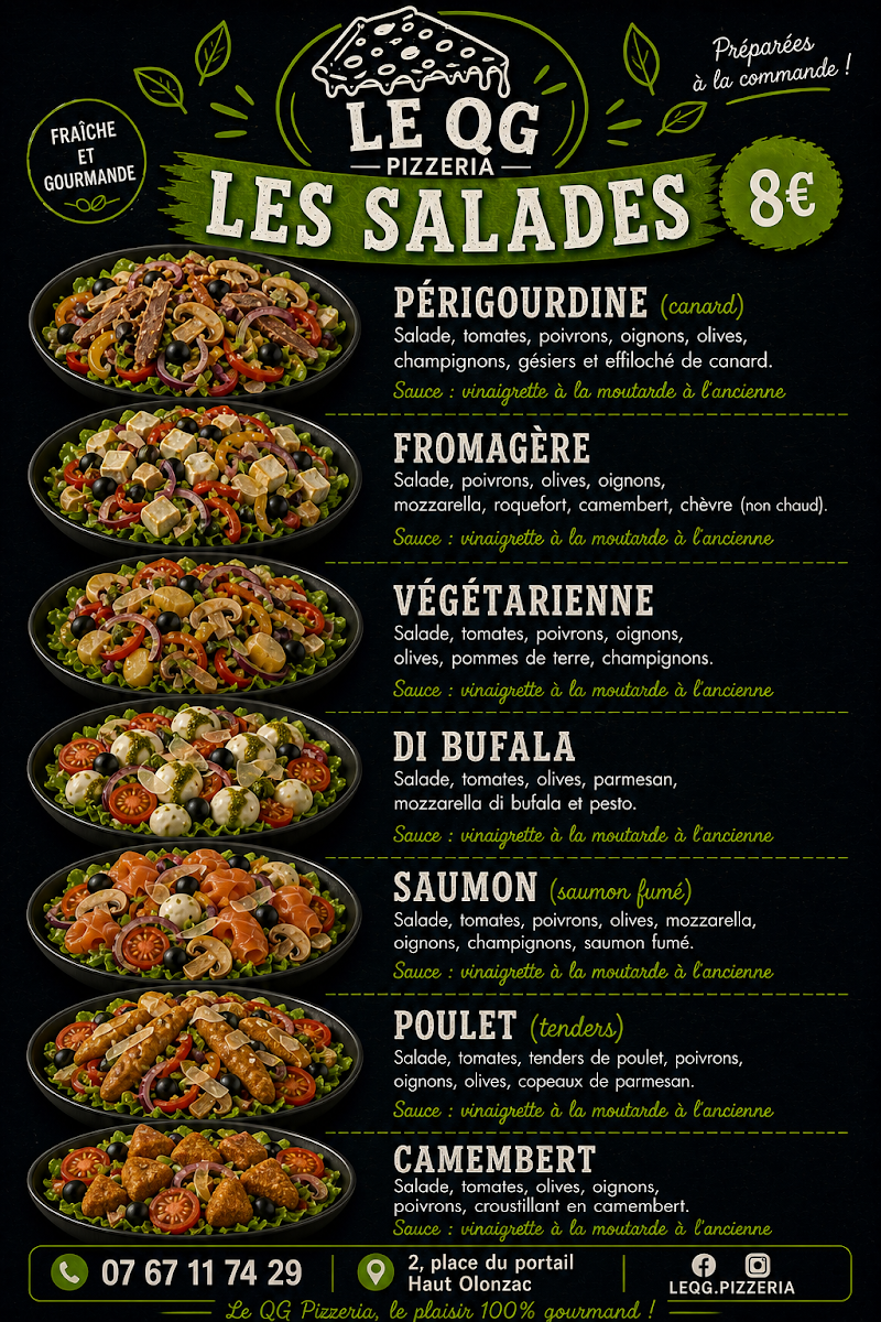 Pizzeria le QG Photo Menu 4