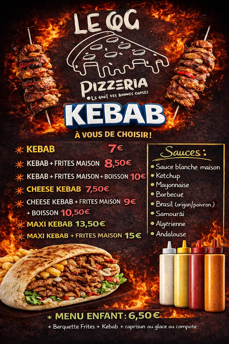 Pizzeria le QG Photo Menu 5