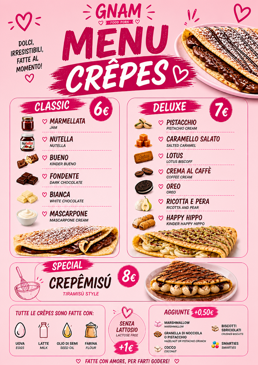 GNAM food porn Photo Menu 3