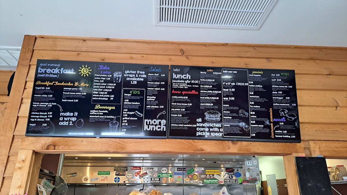 Frisco Sandwich Co Photo Menu 1