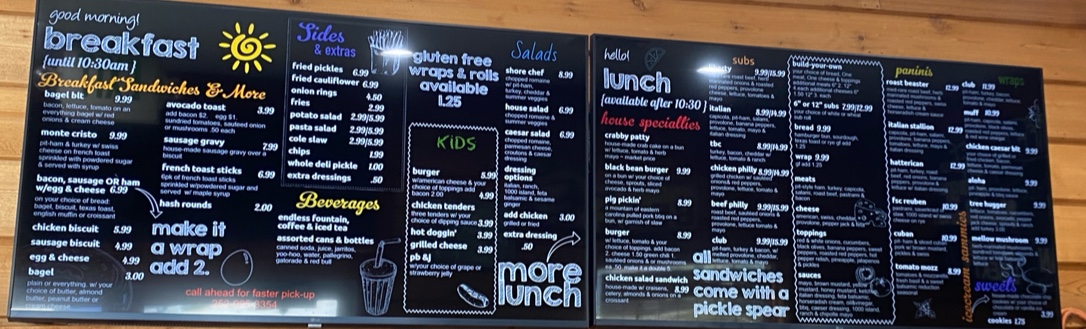 Frisco Sandwich Co Photo Menu 3