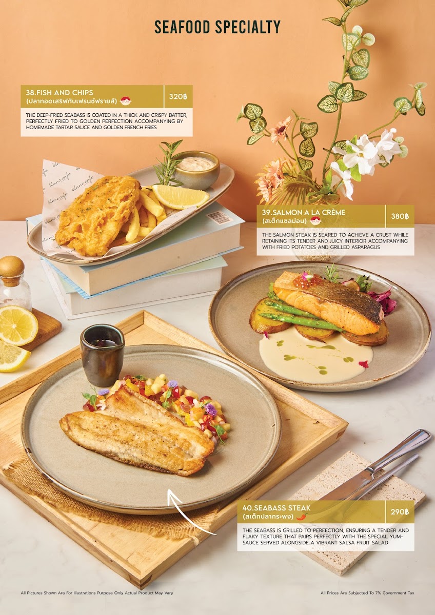 Blanc Eatery & Cafe Photo Menu 5