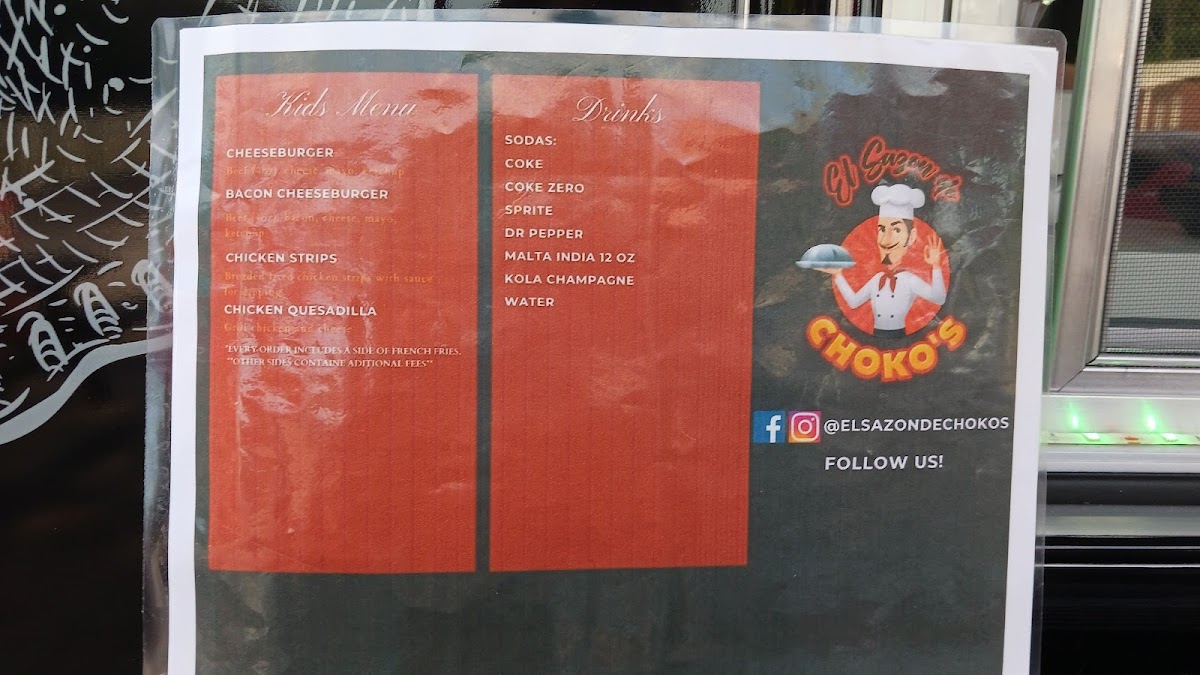 El Sazon de Choko’s Photo Menu 5