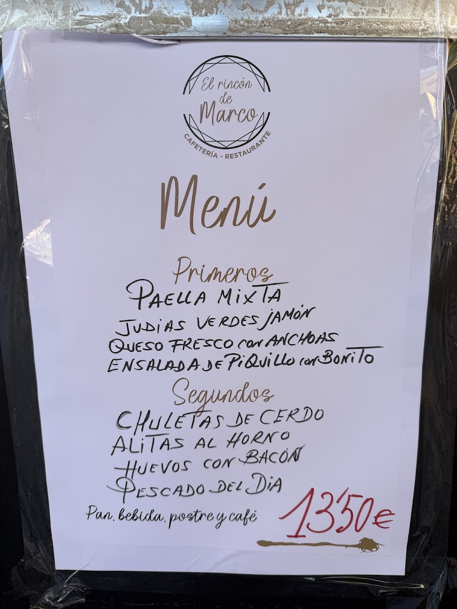 Restaurante El Rincón de Marco Photo Menu 5