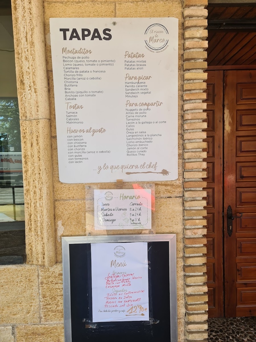 Restaurante El Rincón de Marco Photo Menu 8