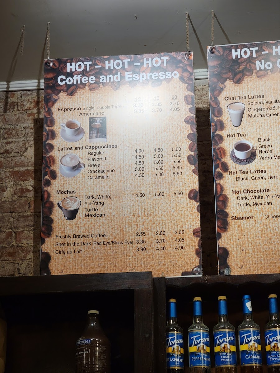 Gallery Row Coffee Photo Menu 4