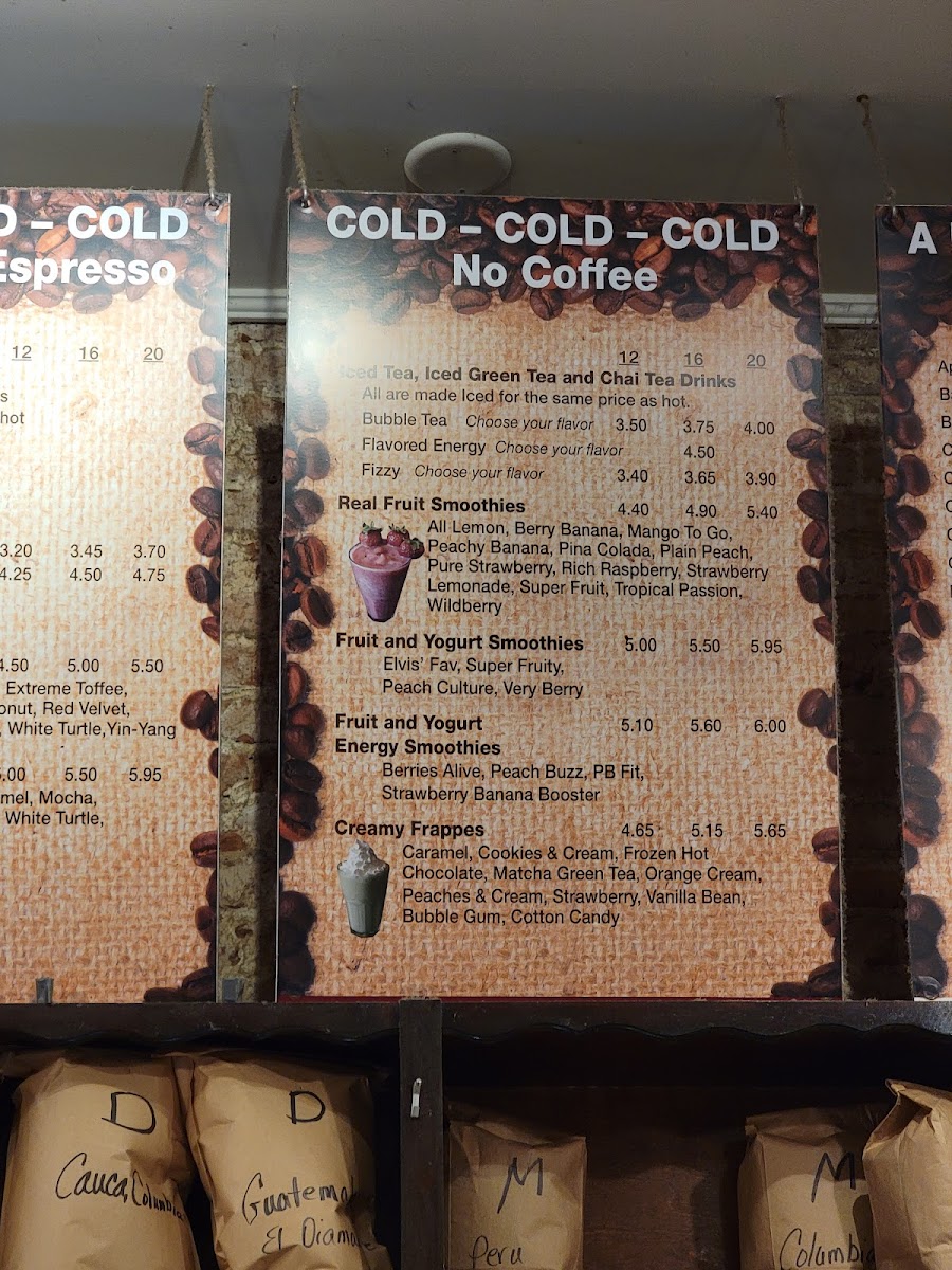Gallery Row Coffee Photo Menu 6
