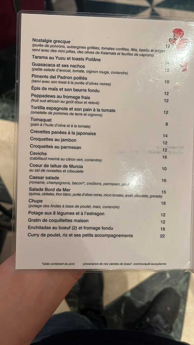 Dinand par Ferdi Photo Menu 5