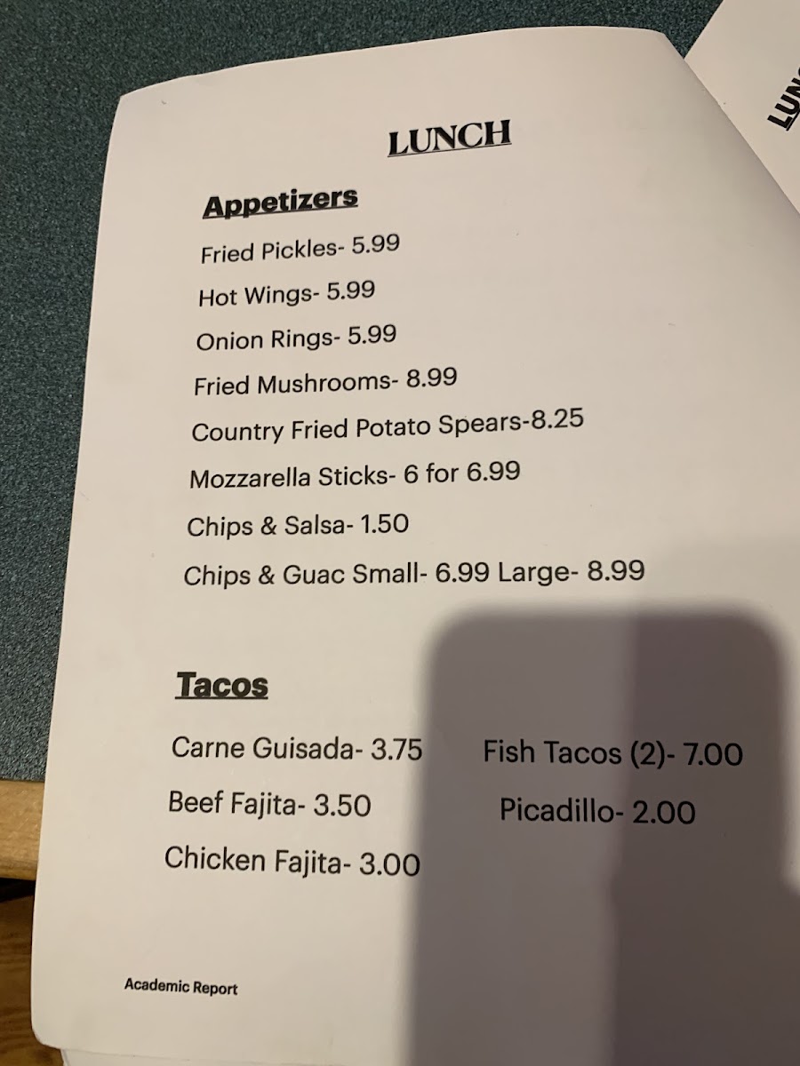 Eddie’s Mexican Restaurant Photo Menu 5